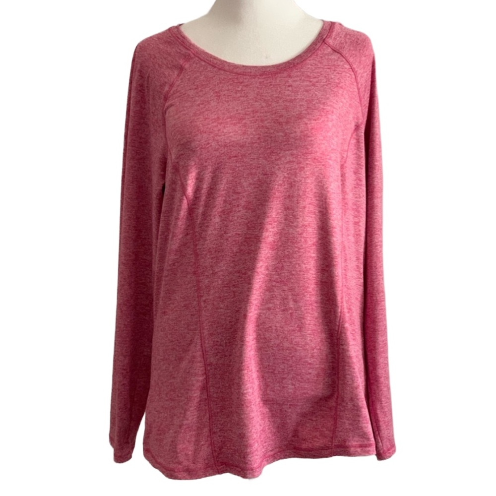 RBX Red and White Long Sleeve Athletic Shirt
